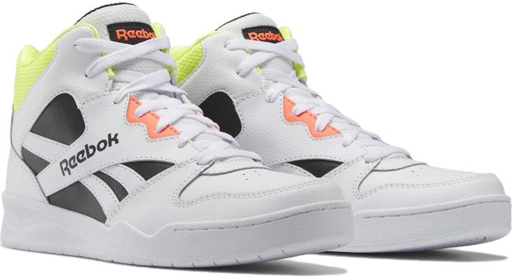Reebok Royal BB 4500 High 2 'White Black Acid Yellow' HR0519 Lookbook Reebok Royal BB 4500 High 2 'White Black Acid Yellow' HR0519