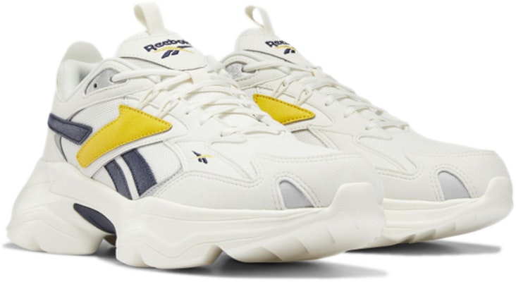 Reebok 皇家桥 4 '白垩 向量海军蓝 金色' GW8947 Lookbook Reebok 皇家桥 4 '白垩 向量海军蓝 金色' GW8947