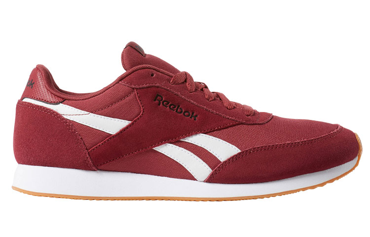 Order 銳步皇家經典慢跑鞋2 耐磨防滑 低幫休閒運動鞋 酒紅