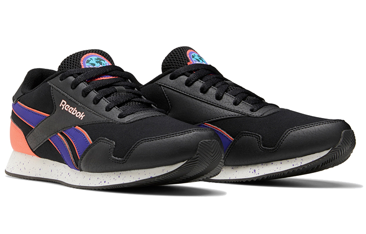 Lookbook Reebok Royal Classic Jogger 3 黑紫橙 跑步鞋