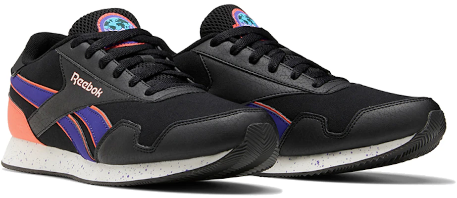 Reebok Royal Classic Jogger 3 黑紫橙 跑步鞋 Lookbook Reebok Royal Classic Jogger 3 黑紫橙 跑步鞋