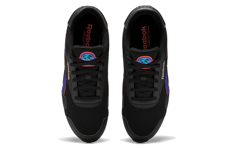Shop Reebok Royal Classic Jogger 3 黑紫橙 跑步鞋