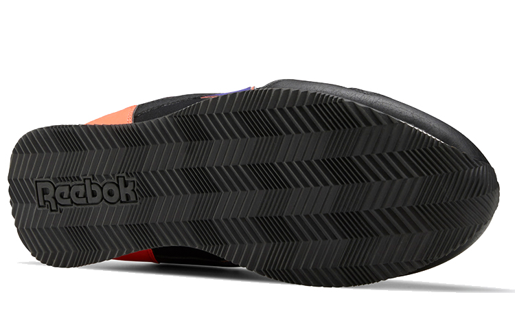 Details for Reebok Royal Classic Jogger 3 黑紫橙 跑步鞋