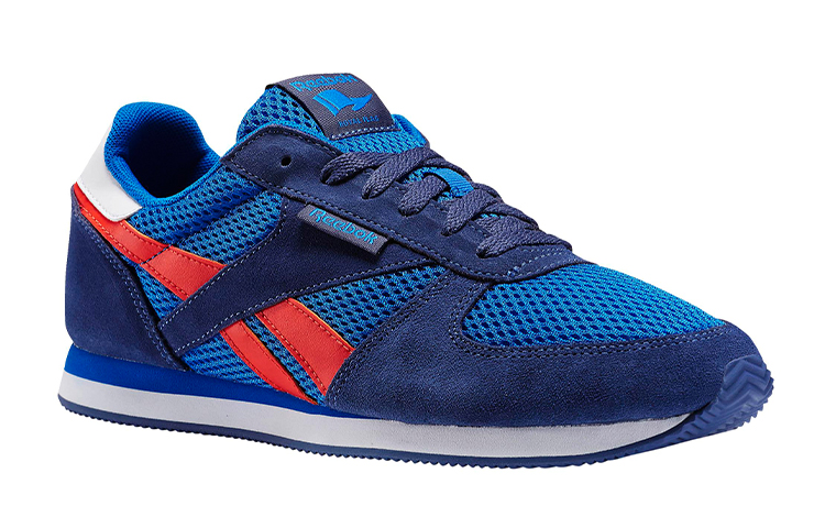 Lookbook 리복 로얄 클래식 조거 블루오렌지 V68437