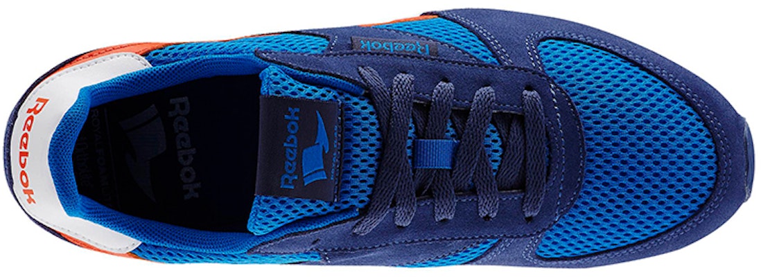 リーボック ロイヤル クラシック ジョガー 青×オレンジ V68437 Shop リーボック ロイヤル クラシック ジョガー 青×オレンジ V68437