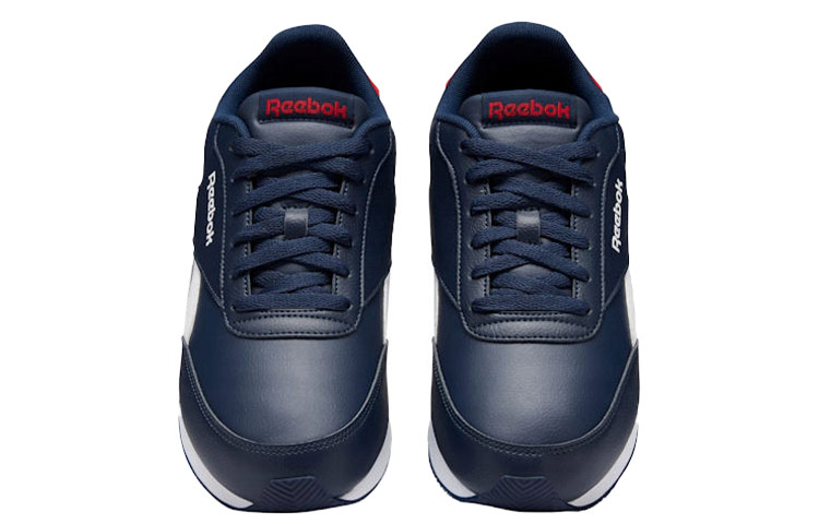 Shop 리복 로얄 클래식 조거 (블루/화이트/레드) EG1586