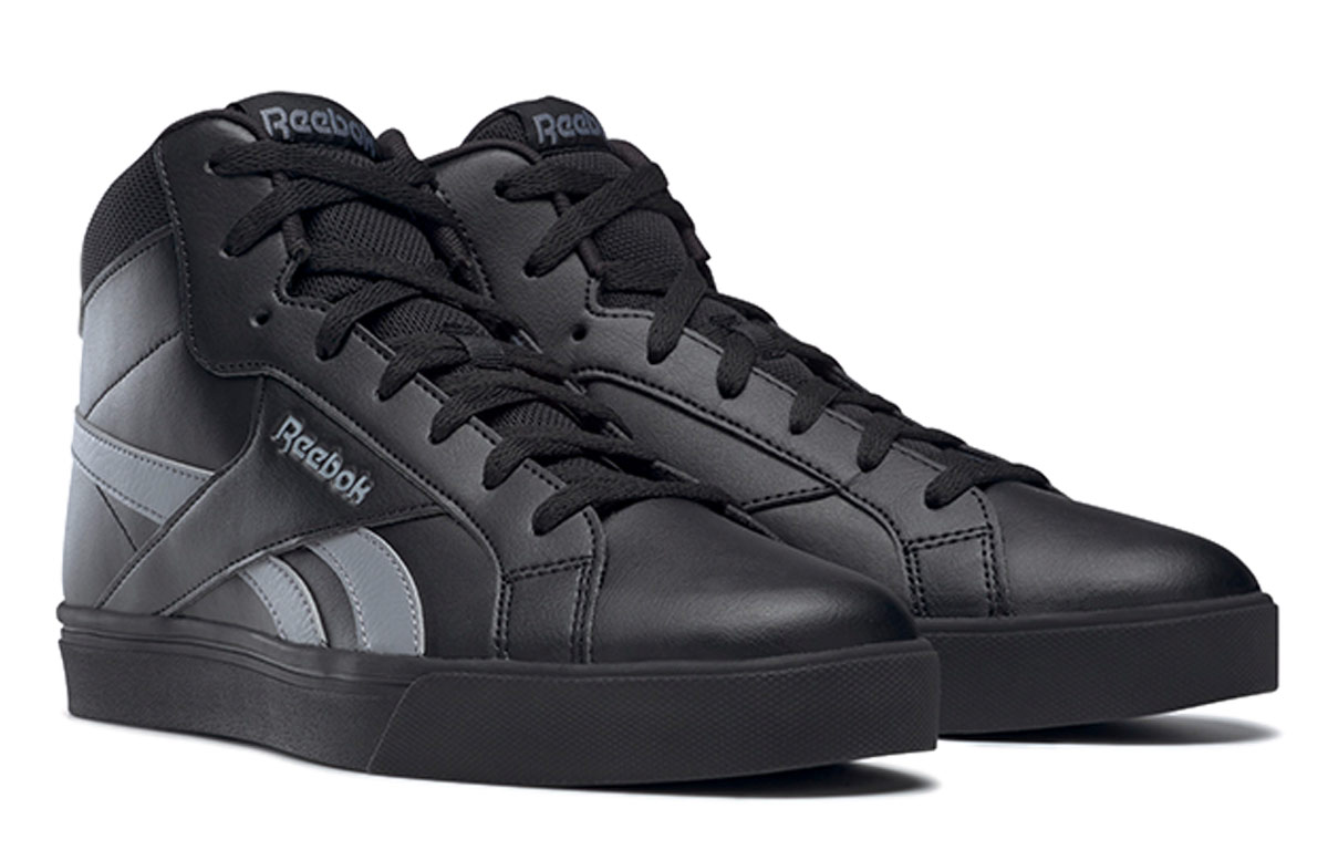 Lookbook Reebok Royal Complete3 Mid 'Negro Blanco' EH0074