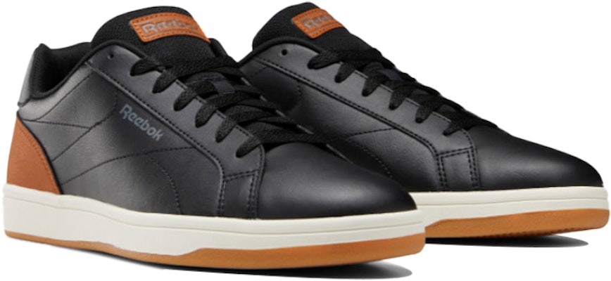 Reebok Royal Complete Clean Kasut Hitam/Coklat DV8822 Lookbook Reebok Royal Complete Clean Kasut Hitam/Coklat DV8822