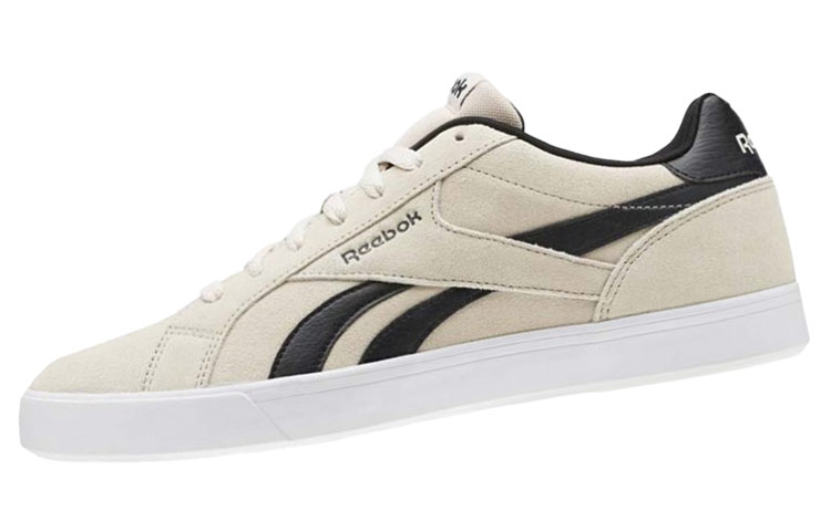 Lookbook Reebok Royal Complete 防滑耐磨 低筒休閒板鞋 米白
