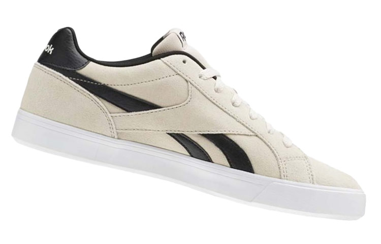Shop Reebok Royal Complete 防滑耐磨 低筒休閒板鞋 米白