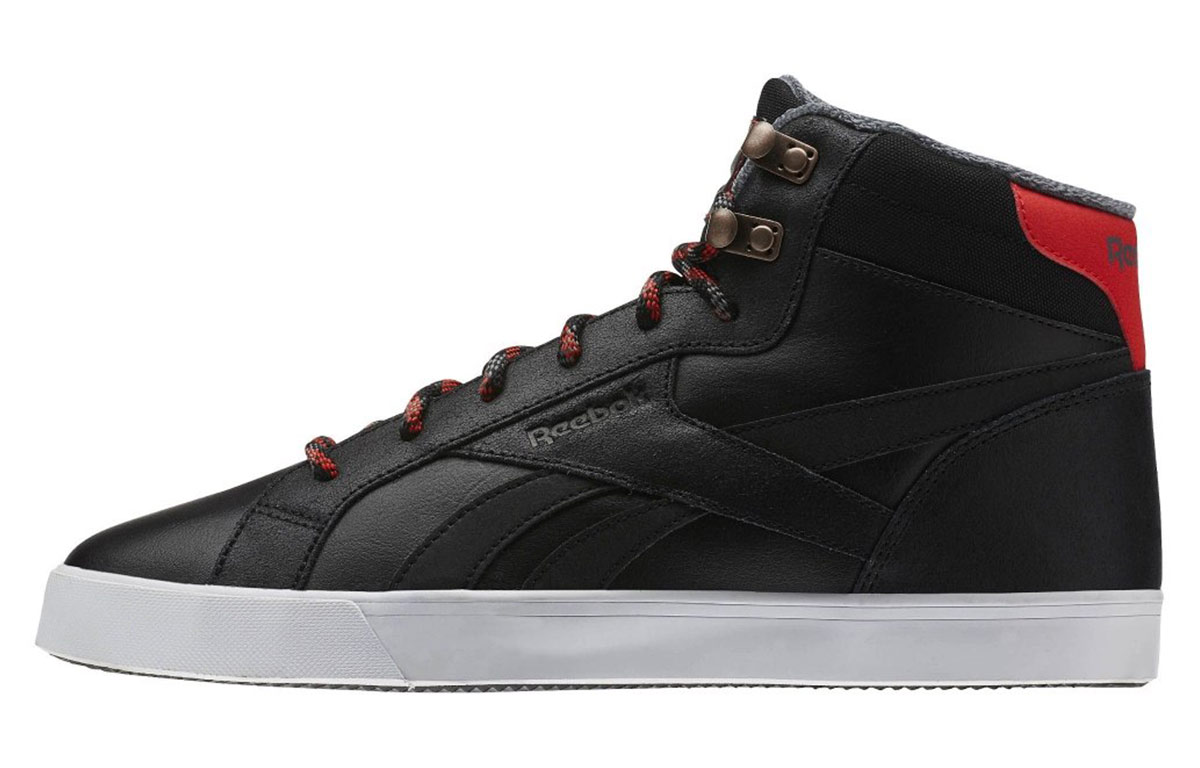 Reebok Royal Complete Pure Black Skate Shoes AR0486