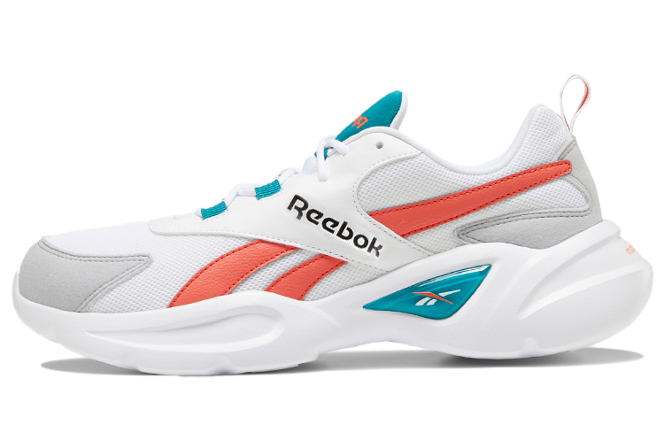 Reebok Royal Ec Ride 4 Wear-Resistant Non-Slip Low Top Shoes/Sneakers Unisex White Orange EF7746