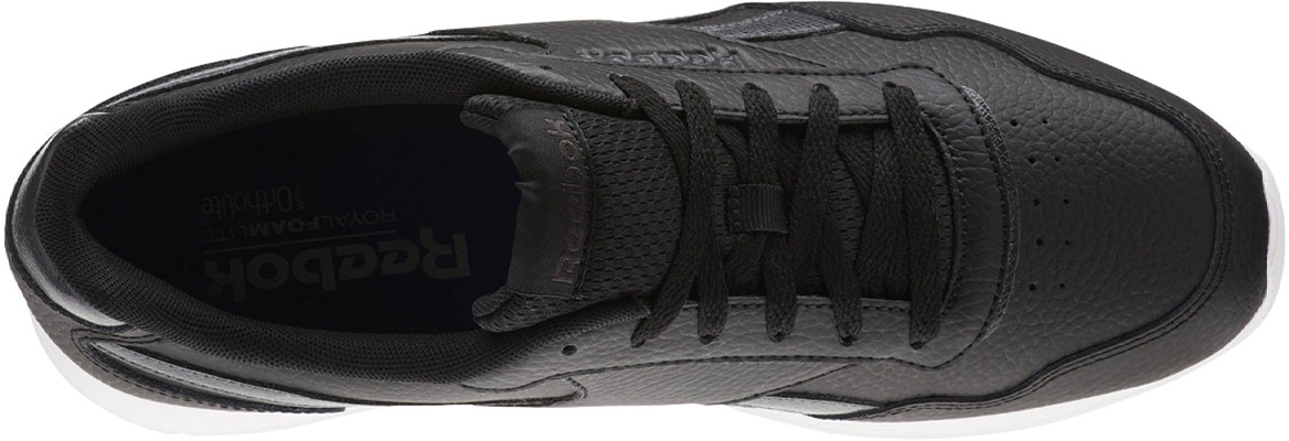 Reebok Royal Glide 黑色跑步鞋 Shop Reebok Royal Glide 黑色跑步鞋