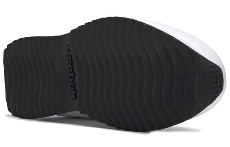 Reebok Royal Glide Running Shoes White/Black/Green 圖 6