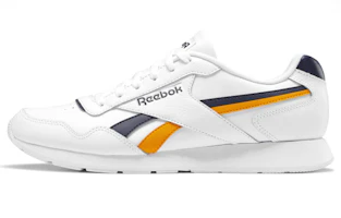 Reebok Royal Glide 'White Blue Yellow' G55966 Reebok Royal Glide 'White Blue Yellow' G55966