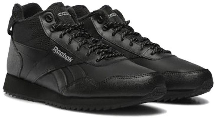 Reebok Royal Glide Mid 'Black Fleece' Sepatu Hitam Fleece FV4170 Lookbook Reebok Royal Glide Mid 'Black Fleece' Sepatu Hitam Fleece FV4170