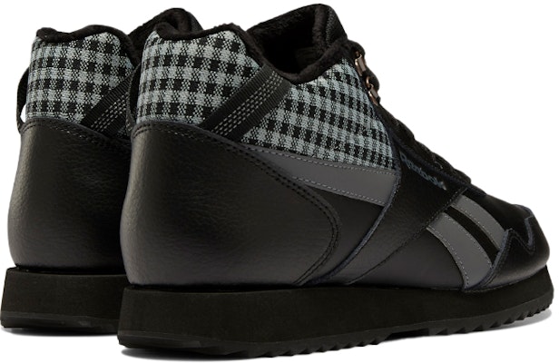 Reebok Royal Glide Mid 'Black Grey' G57552 Shop Reebok Royal Glide Mid 'Black Grey' G57552