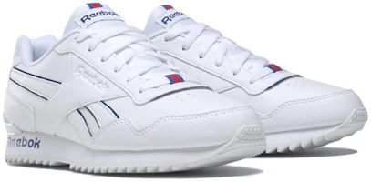 Lookbook Reebok Royal Glide 復古 低幫 跑步鞋 男款 白藍