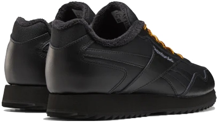 Reebok Royal Glide Ripple 'Negro Amarillo' FW0896 Shop Reebok Royal Glide Ripple 'Negro Amarillo' FW0896