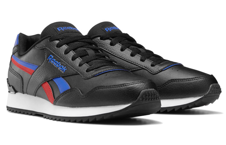 Lookbook Reebok Royal Glide Ripple Clip ''Zwart Rood Blauw'' H05885