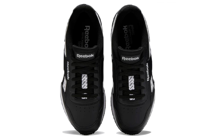 Reebok Royal Glide Ripple Clip 'Black White' 圖 5