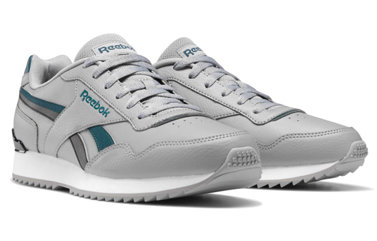 Lookbook 銳步皇家滑行波紋扣運動鞋 灰黑藍