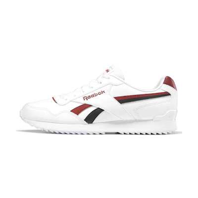 Reebok Royal Glide Ripple Clip 'White Black Red'