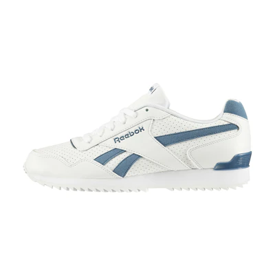 Reebok Royal Glide Ripple Clip Running Shoes White/Blue