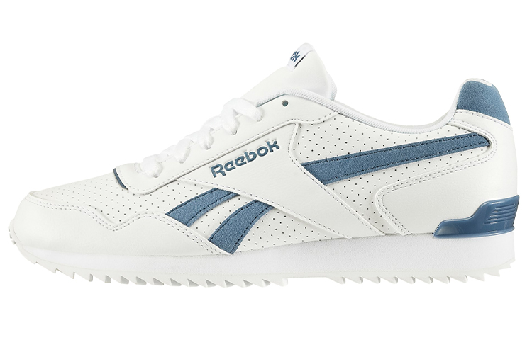 Reebok Royal Glide Ripple Clip Running Shoes White/Blue CN4043