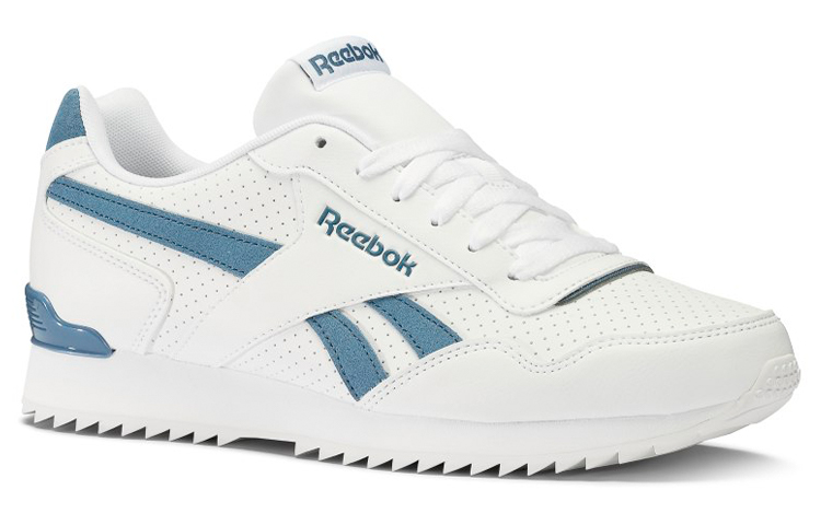 Lookbook Reebok Royal Glide Ripple Clip Laufschuhe Weiß/Blau CN4043