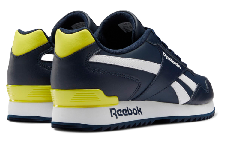 Reebok Royal Glide Running Shoes 'Dark Blue Neon Green' 圖 4