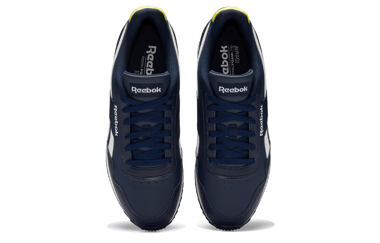 Reebok Royal Glide Running Shoes 'Dark Blue Neon Green' 圖 5