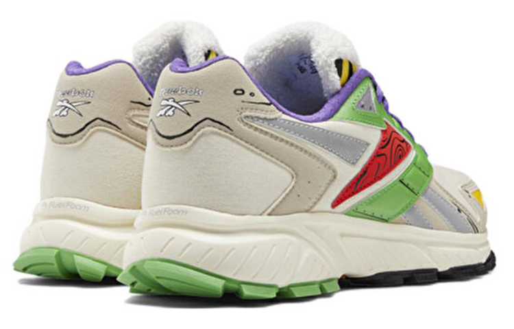 Shop Reebok Royal Hyperium 舒適 耐磨 低幫 跑步鞋 男女同款 米棕綠