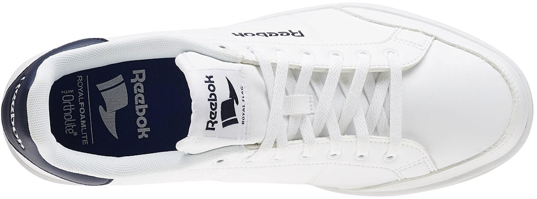 Reebok Royal Smash Low 'Putih Collegiate Navy Gum' BD3994 Shop Reebok Royal Smash Low 'Putih Collegiate Navy Gum' BD3994