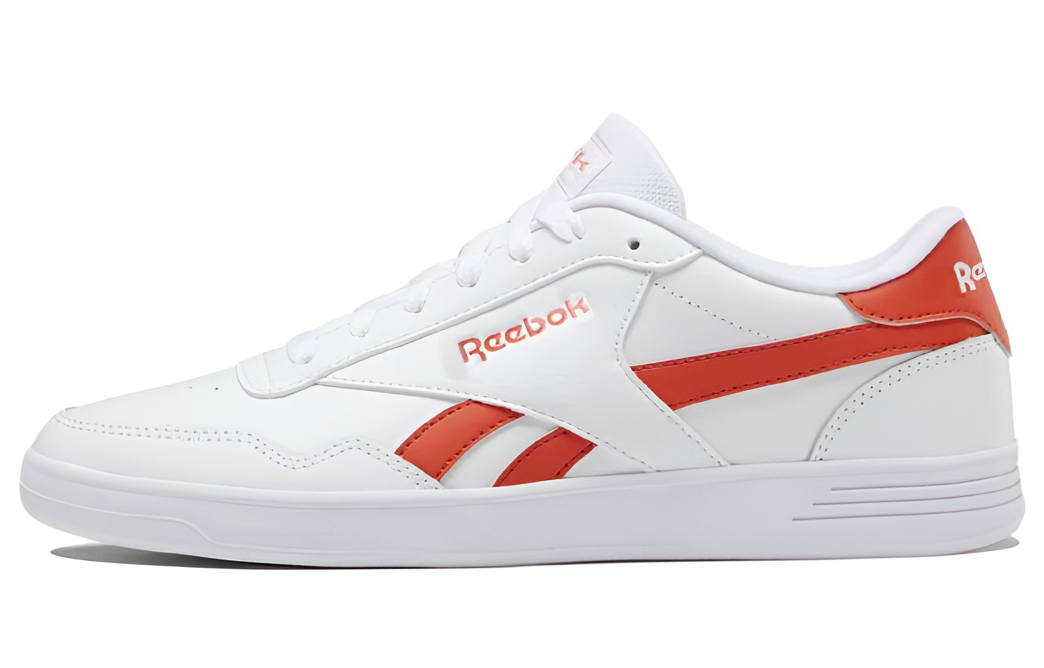 Reebok Royal Techque T 'White Vivid Orange' EG9466