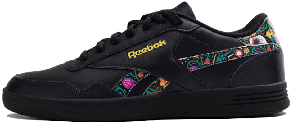 Reebok Royal Techque T 花卉 潮流萬用 低筒休閒板鞋 男女通款 極夜黑 Buy Reebok Royal Techque T 花卉 潮流萬用 低筒休閒板鞋 男女通款 極夜黑