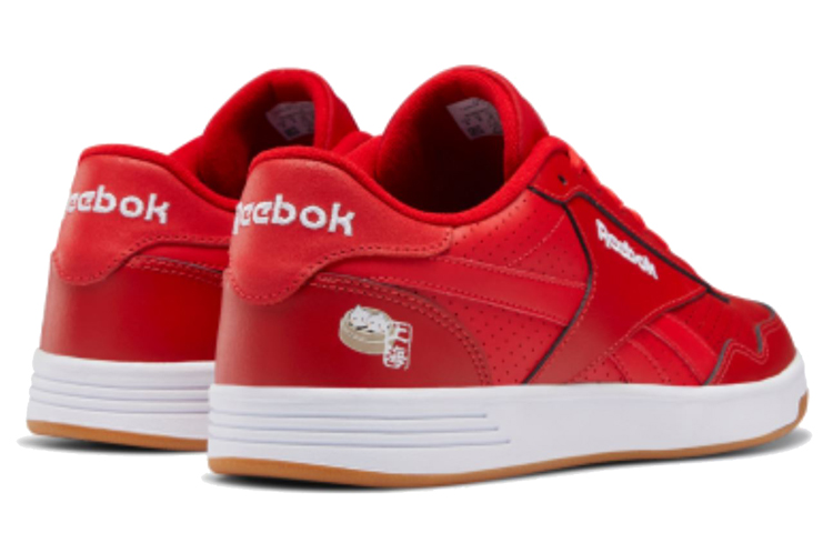 Shop Reebok Royal Techque T 輕便 低幫 板鞋 男女同款 紅色