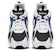 Reebok Royal Turbo Impulse 'Hitam Putih Biru' EH3464