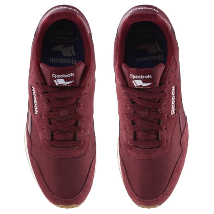 Lookbook Reebok Royal Ultra 低筒 跑步鞋 男女同款 酒紅色