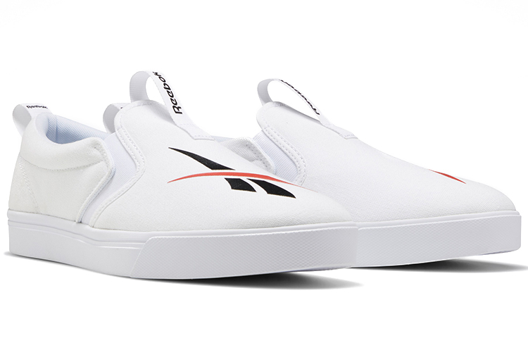 Lookbook Reebok Royal Vulc Slip On ''Wit Zwart'' FX3417