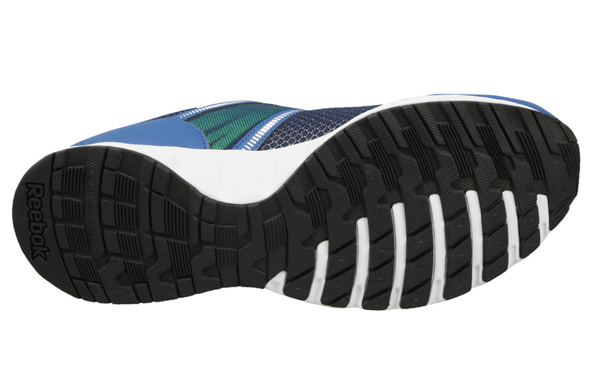 Details for 리복 런 대쉬라이드 익스트림 블루/블랙/그린 (58 characters) EG0826