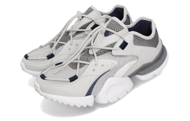 Lookbook Reebok Run.R 96 ''Grigio Bianco Blu Navy'' CN8383