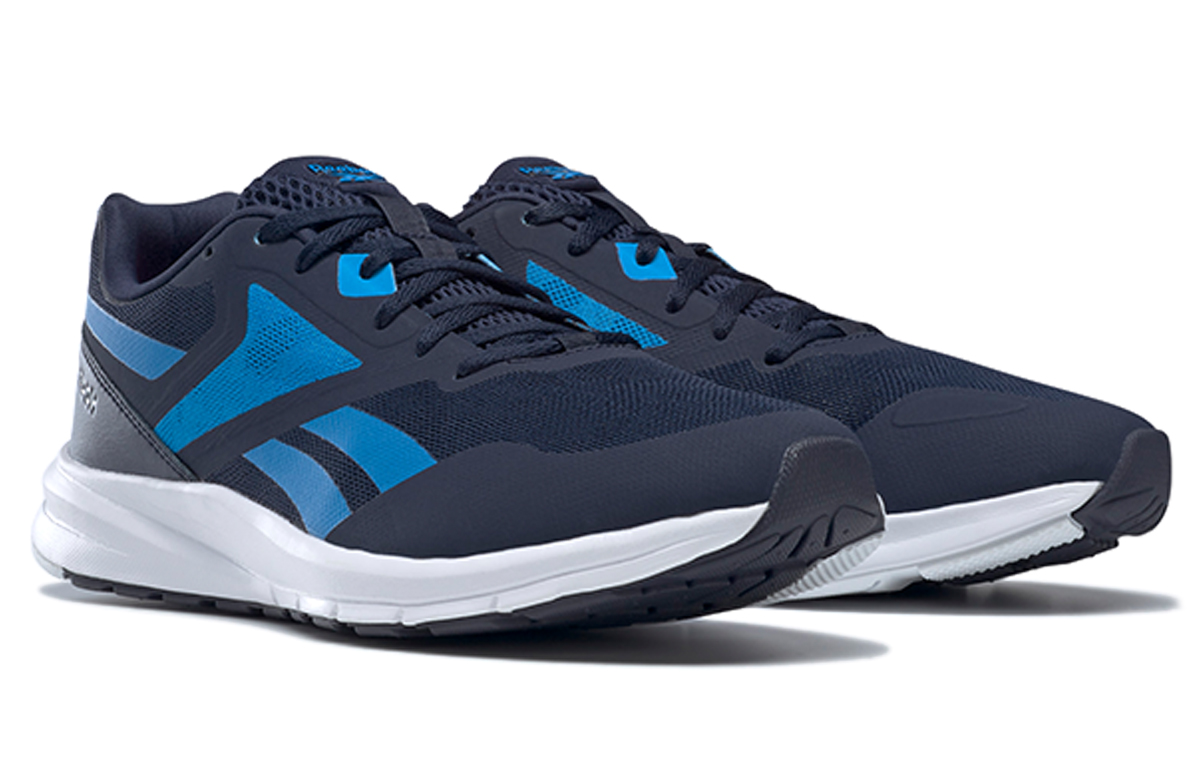 Lookbook Reebok Runner 4.0 Retro Low ''Schwarz Weiß Blau'' FY7657