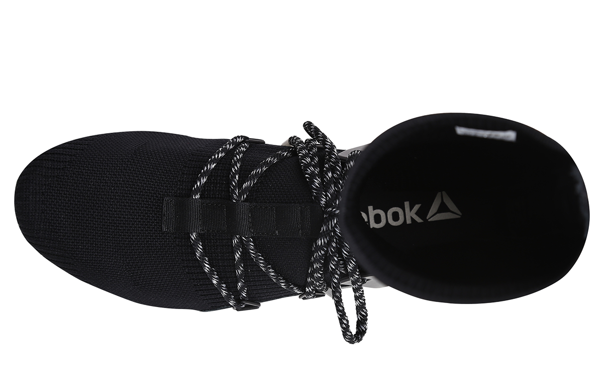 Shop 銳步Runner Caged Sock高筒跑步鞋 男女同款 黑色