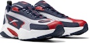 Lookbook Reebok Runner Low 'Biru Kelabu Merah' FZ1321