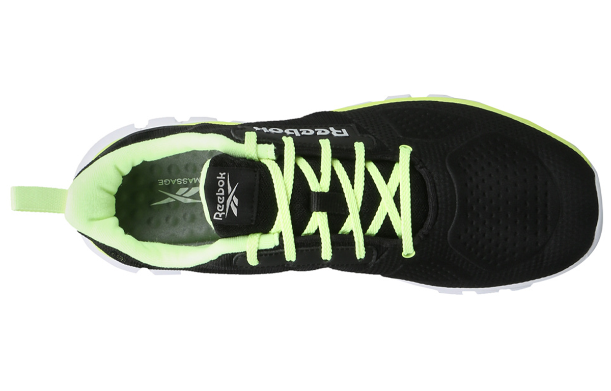 Shop Reebok Running 追跑者 黑綠 跑鞋