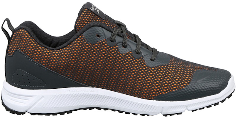 Reebok Running Hustle Runner 灰橙色 跑步鞋 Order Reebok Running Hustle Runner 灰橙色 跑步鞋