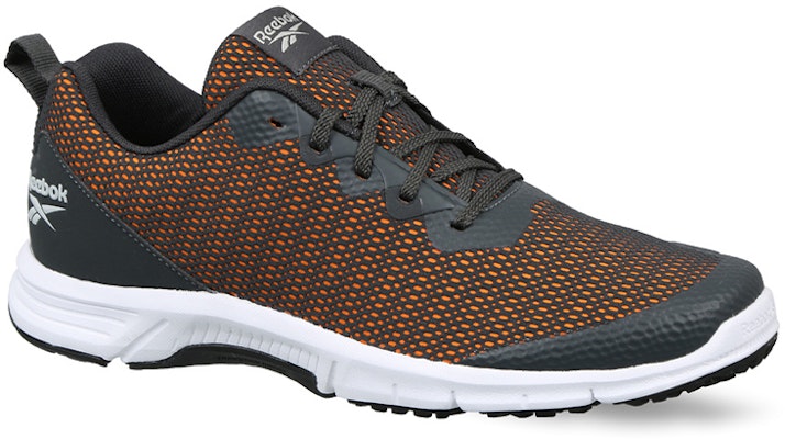 Reebok Running Hustle Runner 灰橙色 跑步鞋 Lookbook Reebok Running Hustle Runner 灰橙色 跑步鞋