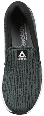 Reebok Running Stride LP Slip-Ons 'Black Green' EG0049 Shop Reebok Running Stride LP Slip-Ons 'Black Green' EG0049