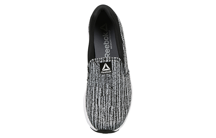 Shop Reebok Running Stride Slip-Ons ''Nero Bianco'' EG0048